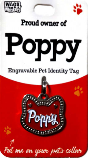 Picture of POPPY CAT BLANK ID TAG